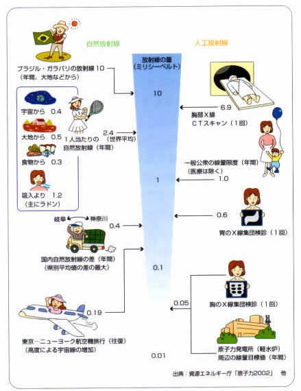 Ⅰ放射能の基礎知識 | 一般社団法人 横須賀市医師会（Yokosuka Medical association）